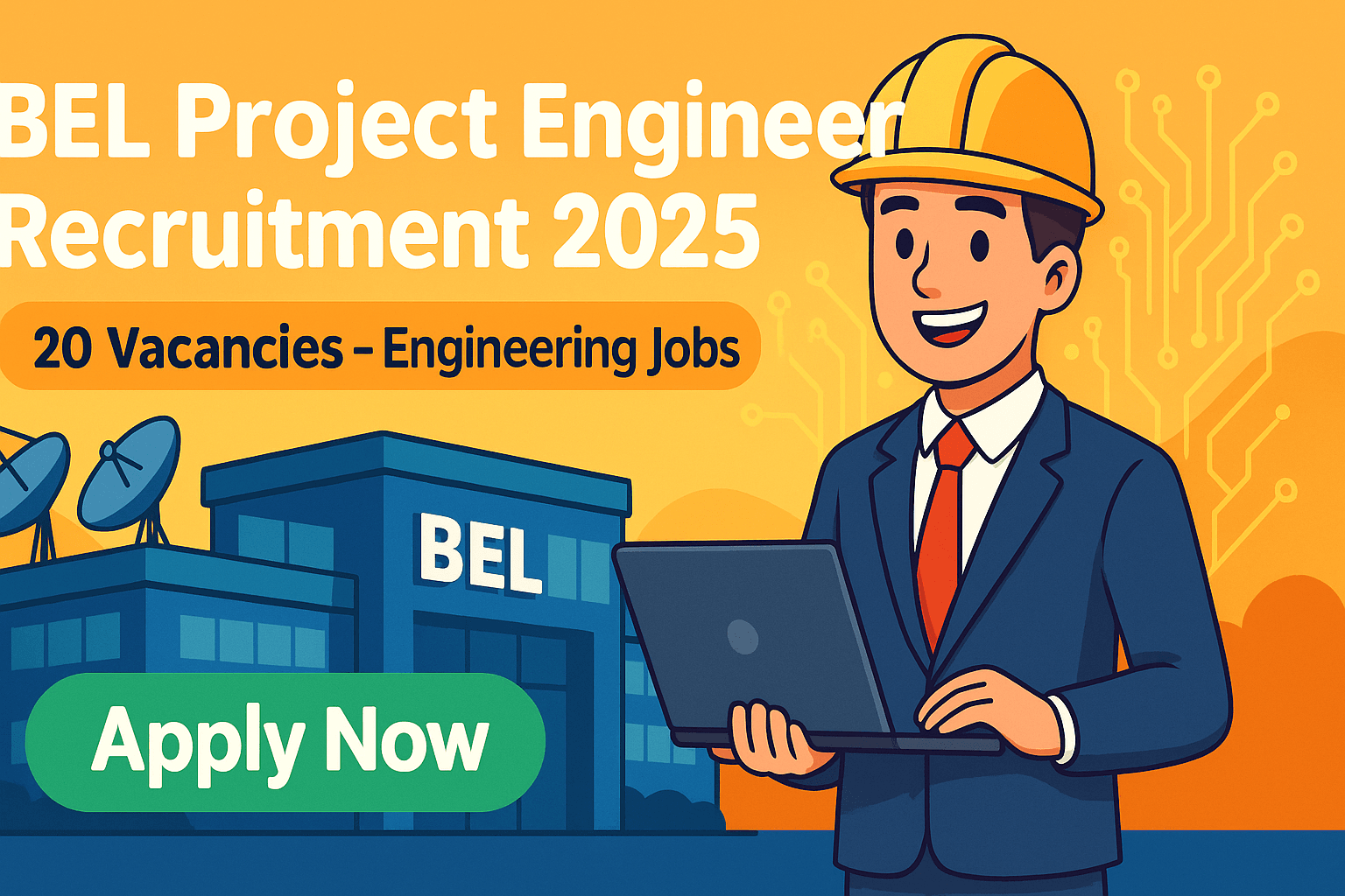 BEL Project Engineer Recruitment 2025 – 20 Vacancies