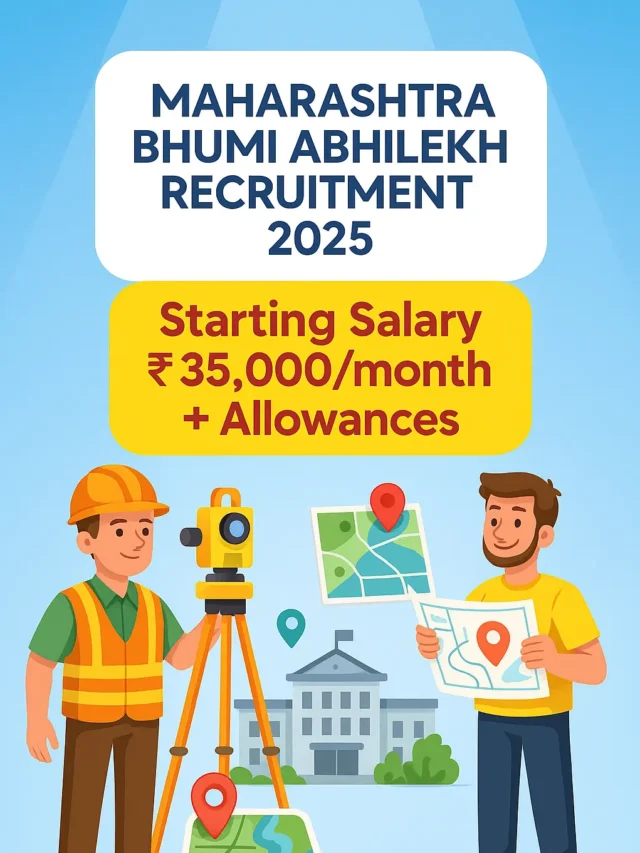 Maharashtra Bhumi Abhilekh Recruitment 2025