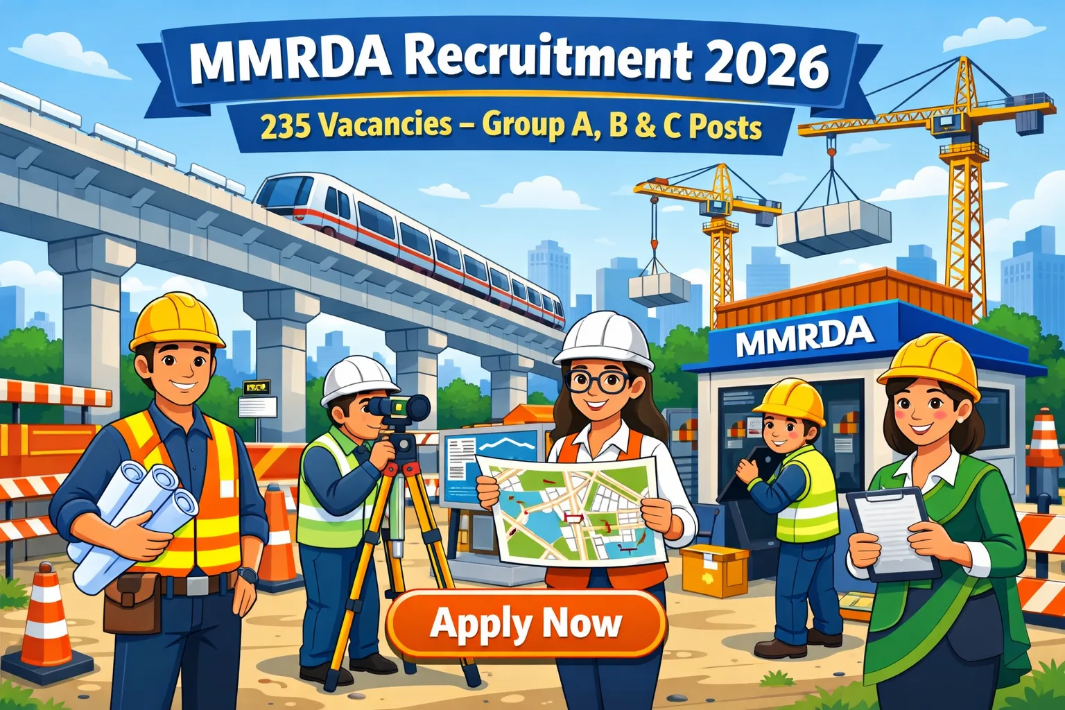 MMRDA Recruitment 2026 – 235 Group A, B & C Vacancies