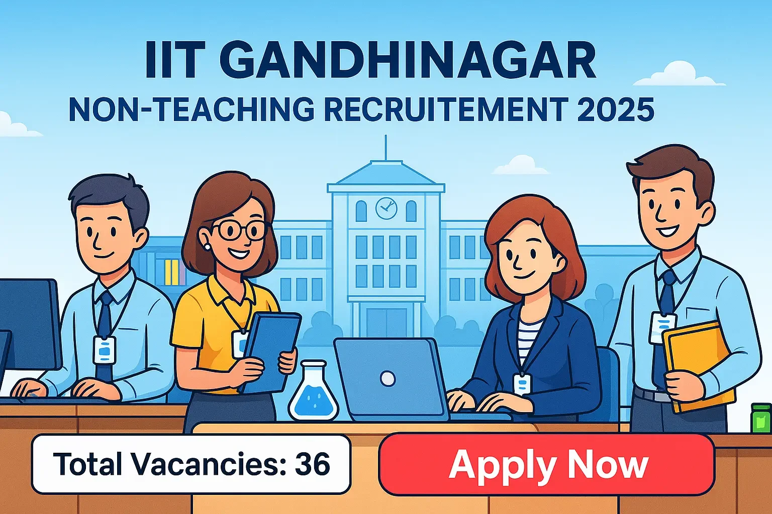 IIT Gandhinagar Non-Teaching Recruitment